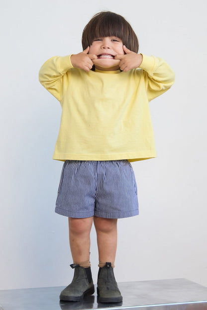 Nowadays Navy Hickory Stripe / 0-1 Everyday Short