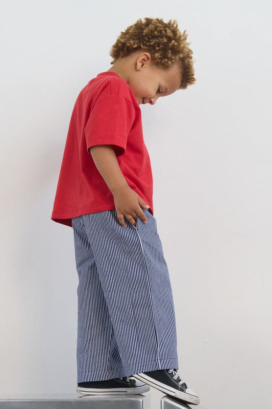 Nowadays Navy Hickory Stripe / 0-1 Primary Pant